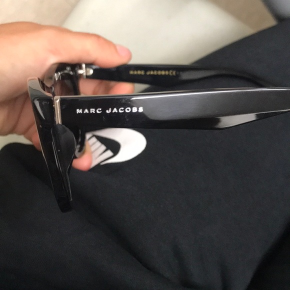 Marc Jacob oversized cat eyes black glasses - Picture 3 of 5